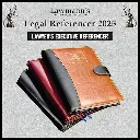 LAWMANN'S Legal Reference 2025 | Lawyer's Executive Diary | Size 7.5 * 9.75 Inches | Foam Hardbound with Magnetic Lock | Legal information's like Ad Valorem Fee, Period of Limitation, Offences under BNS, Important Provisions of Statutes, Legal Drafting and Comparative Charts